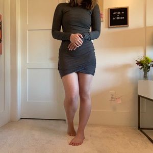 Body Con Bunched Dress